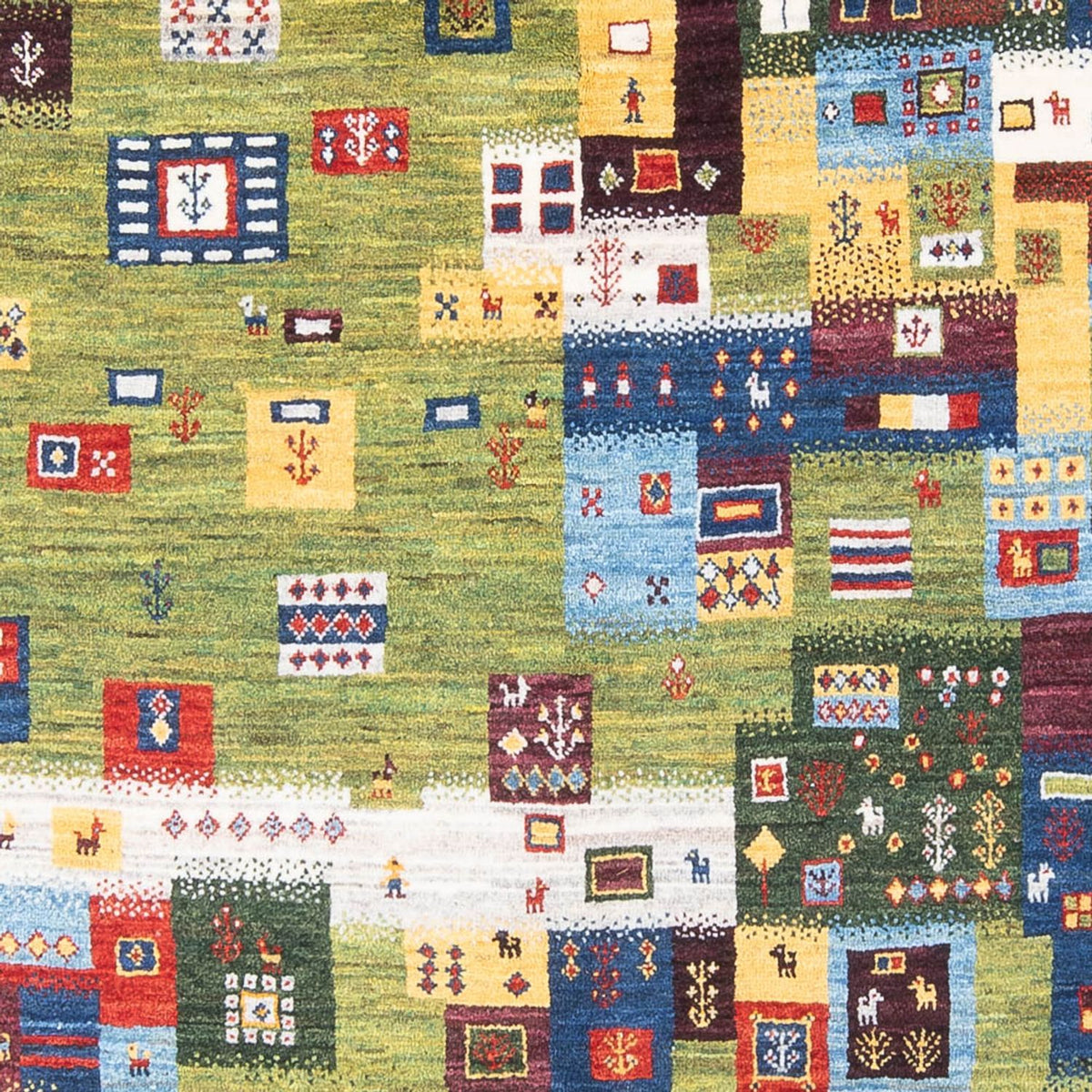 Alfombra Gabbeh - Loribaft Persa - 236 x 175 cm - multicolor