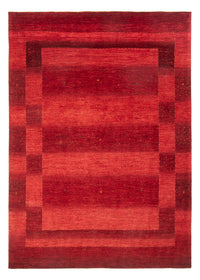 Alfombra Gabbeh - Loribaft Persa - 245 x 180 cm - rojo