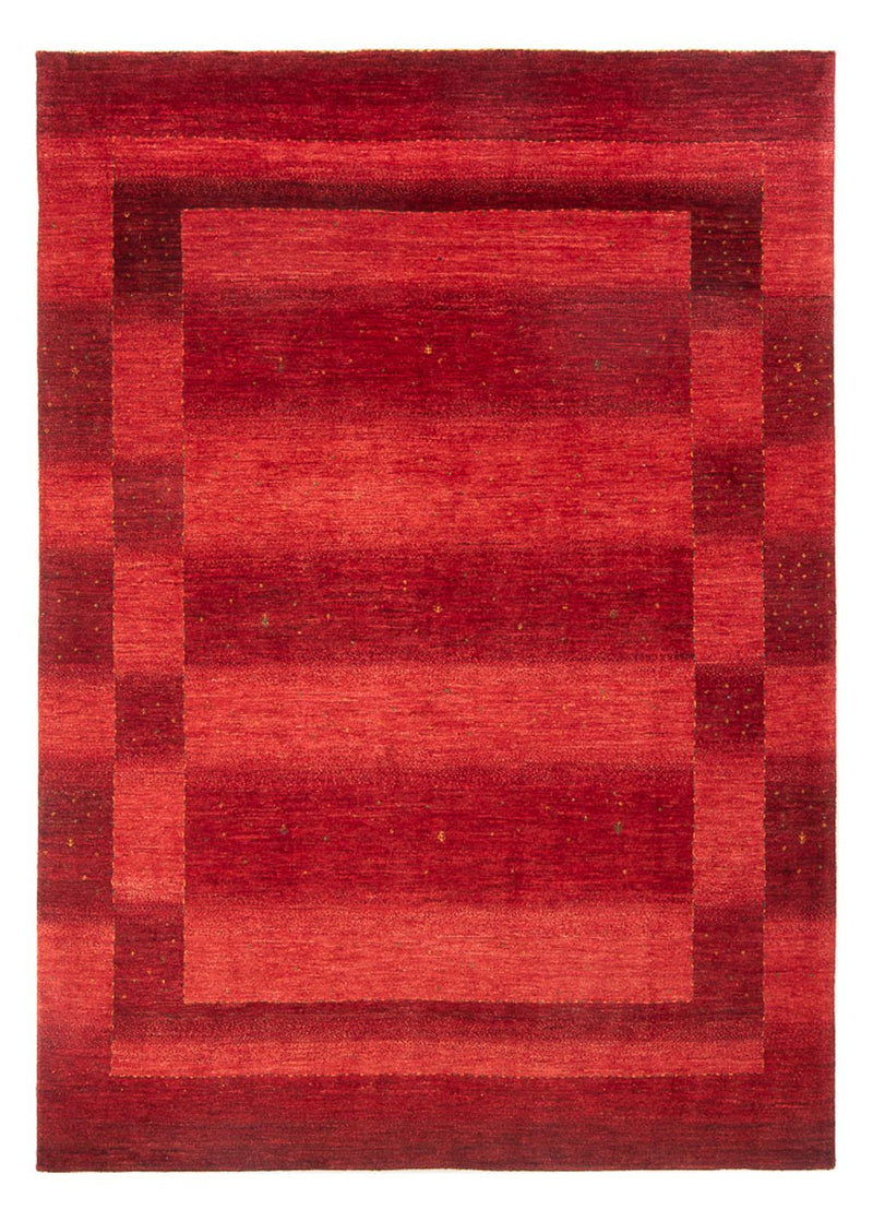 Alfombra Gabbeh - Loribaft Persa - 245 x 180 cm - rojo