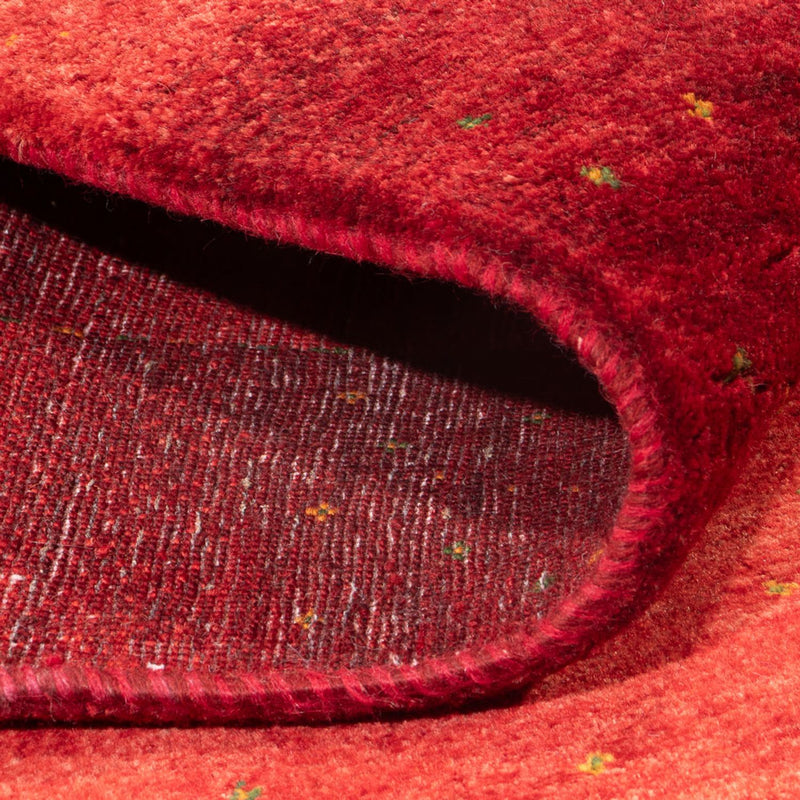 Alfombra Gabbeh - Loribaft Persa - 245 x 180 cm - rojo