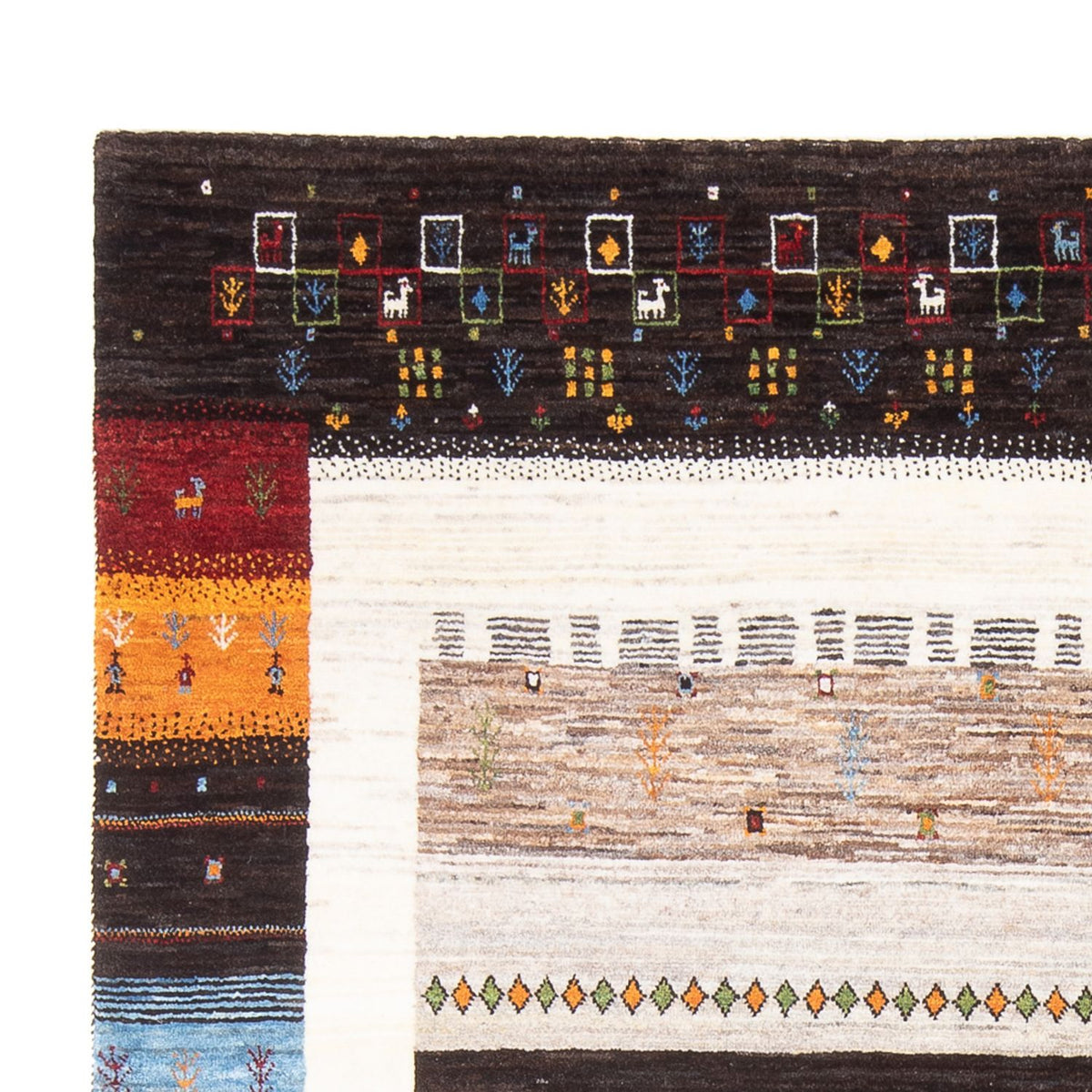 Loribaft Alfombra 175x248cm - Perserteppich Wollteppich