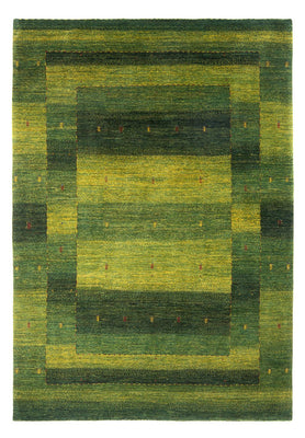 Alfombra Gabbeh - Loribaft Persa - 243 x 166 cm - verde oscuro