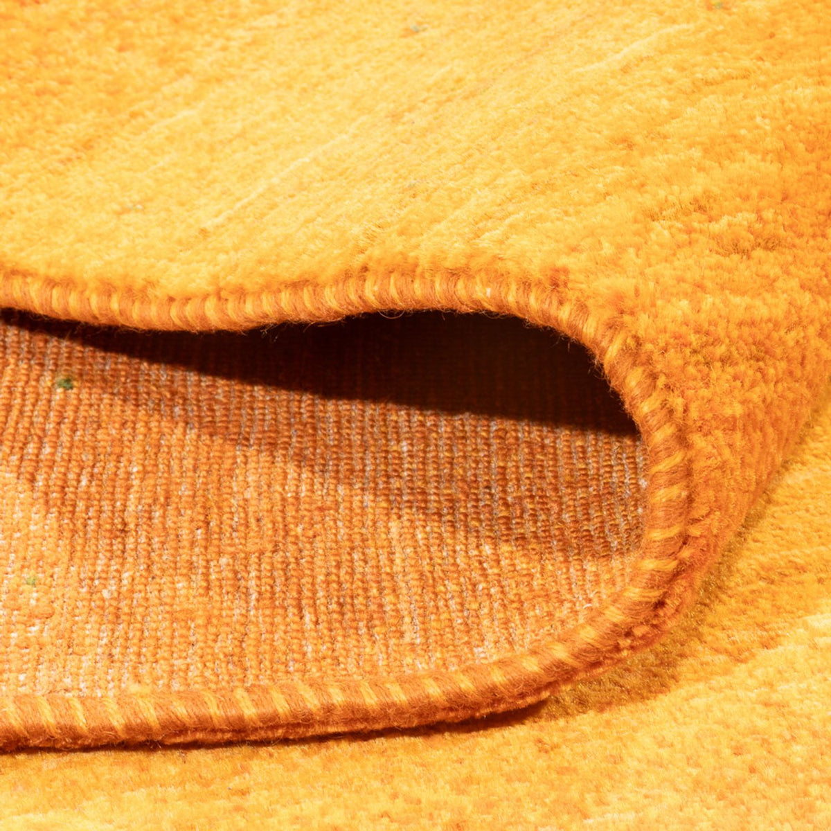 Alfombra Gabbeh - Loribaft Persa - 251 x 172 cm - naranja