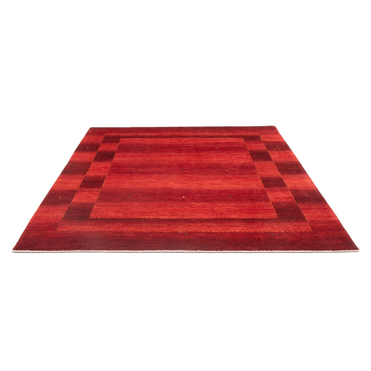 Alfombra Gabbeh - Loribaft Persa - 240 x 183 cm - rojo