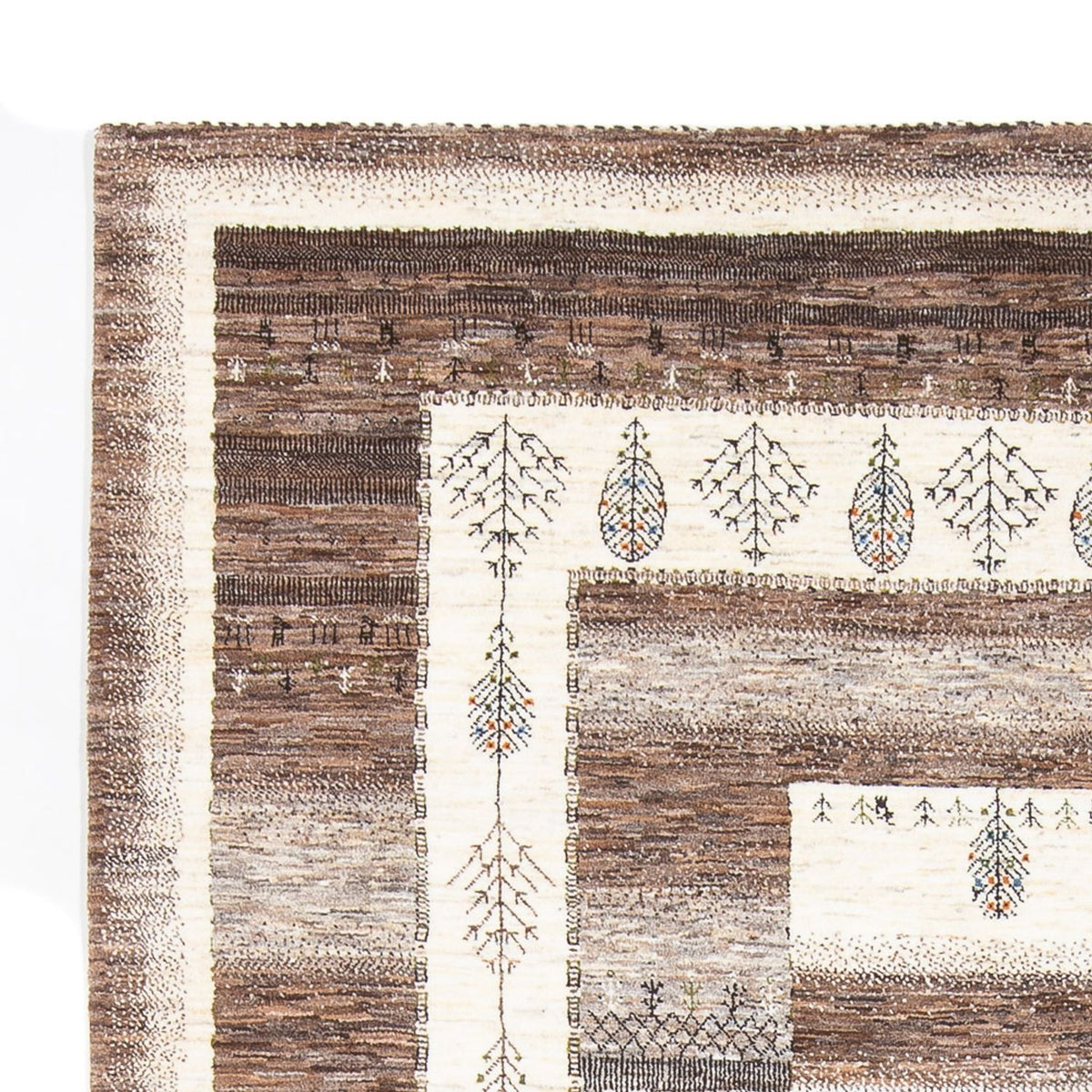 Alfombra Gabbeh - Loribaft Persa - 296 x 211 cm - multicolor