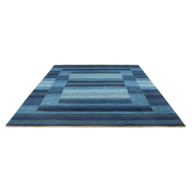 Alfombra Gabbeh - Loribaft Persa - 286 x 212 cm - azul marino