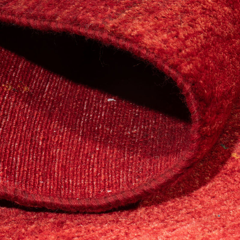 Alfombra Gabbeh - Loribaft Persa - 282 x 213 cm - rojo
