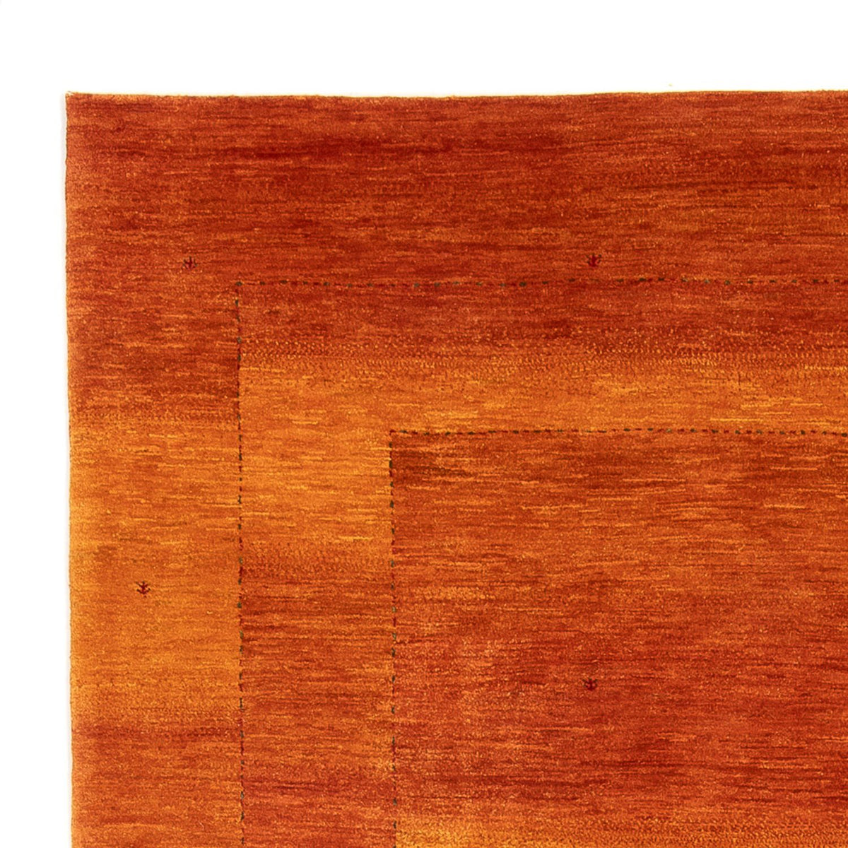 Alfombra Gabbeh - Loribaft Persa - 290 x 208 cm - naranja