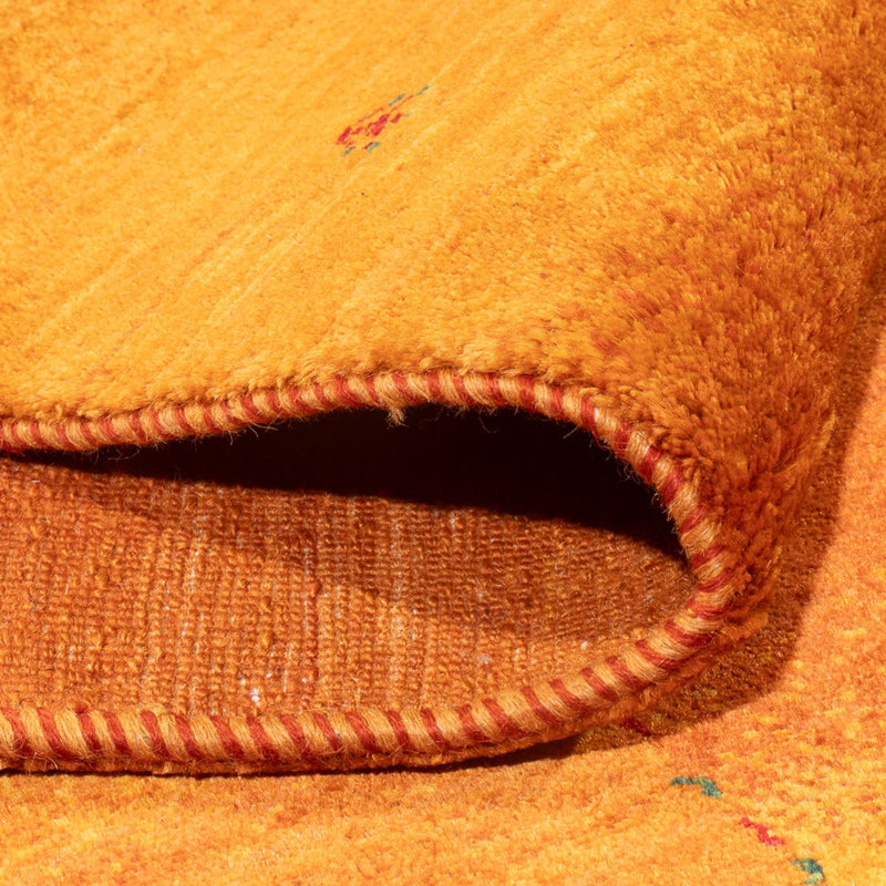Alfombra Gabbeh - Loribaft Persa - 290 x 208 cm - naranja