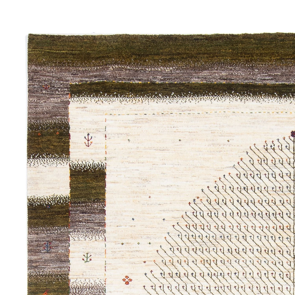 Loribaft Alfombra 211x305cm - Perserteppich Wollteppich