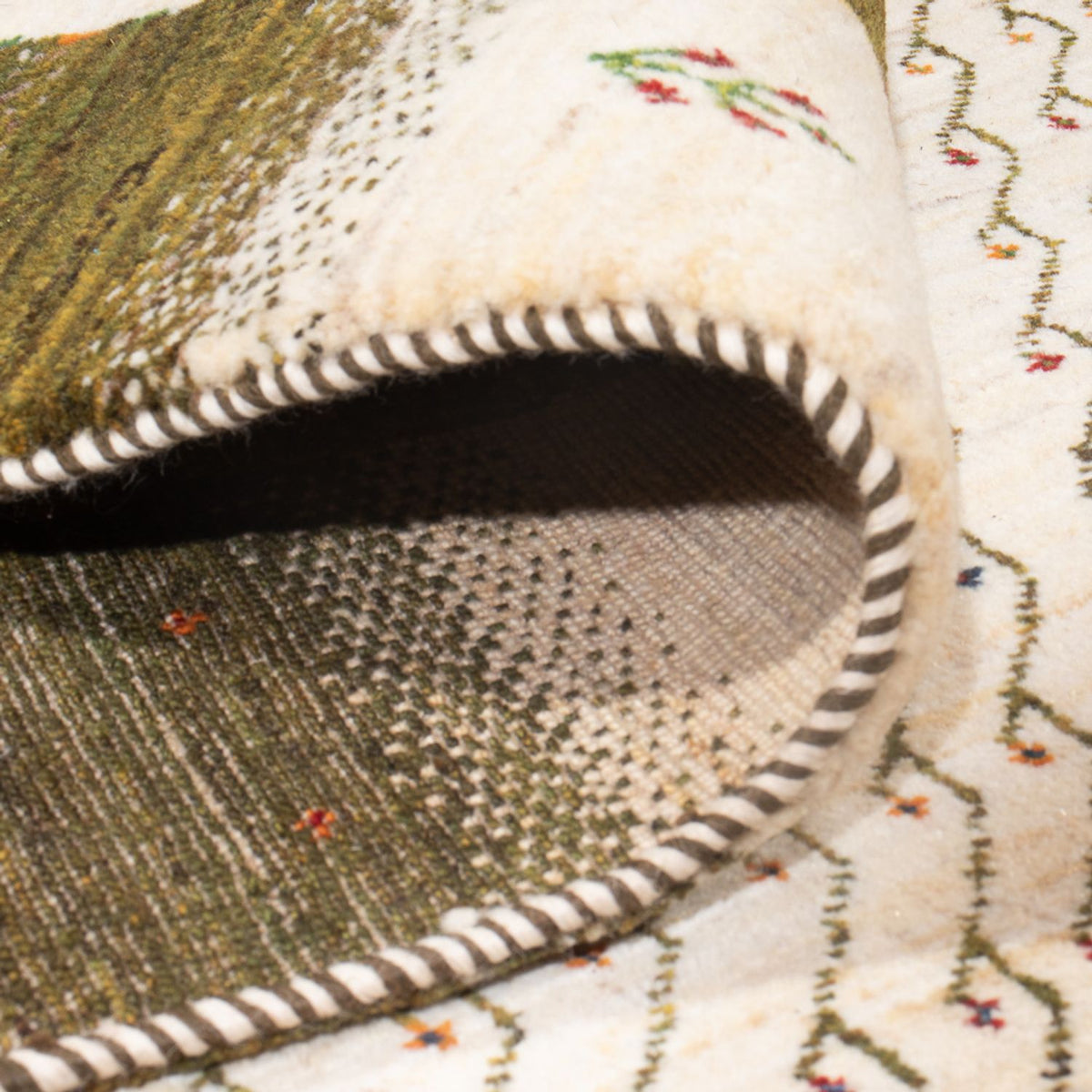 Alfombra Gabbeh - Loribaft Persa - 305 x 211 cm - multicolor