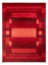 Alfombra Gabbeh - Loribaft Persa - 302 x 222 cm - rojo