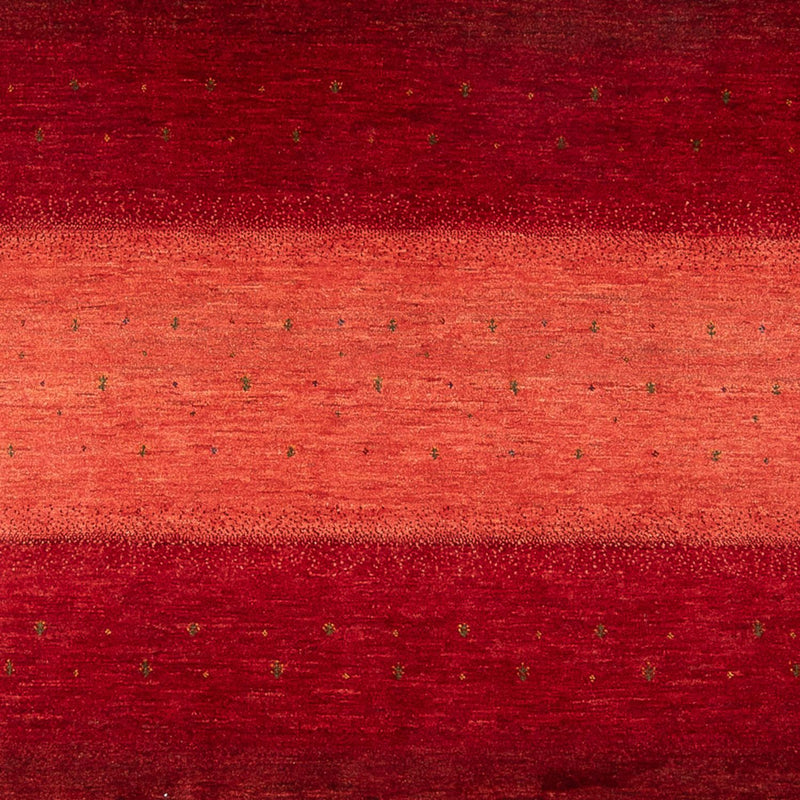 Alfombra Gabbeh - Loribaft Persa - 302 x 222 cm - rojo