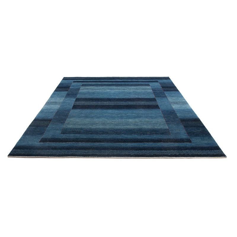 Alfombra Gabbeh - Loribaft Persa - 287 x 196 cm - azul marino