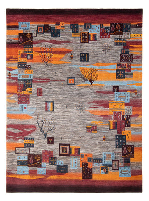 Alfombra Gabbeh - Loribaft Persa - 276 x 204 cm - multicolor