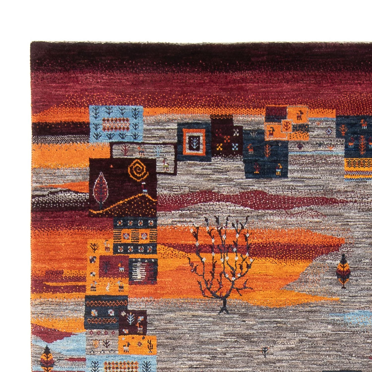 Loribaft Alfombra 204x276cm - Perserteppich Wollteppich