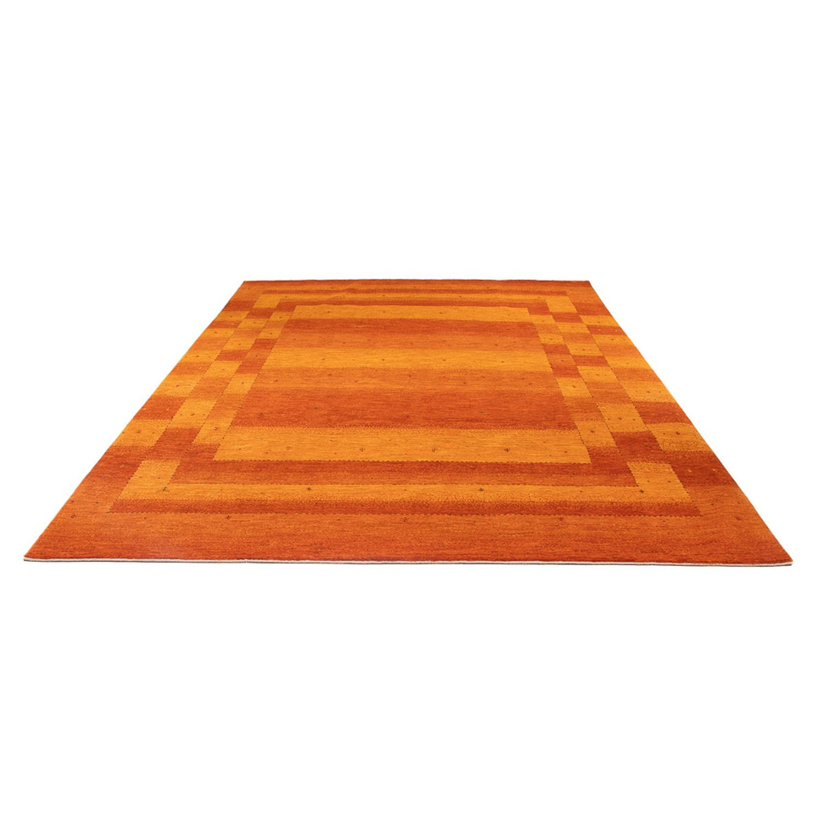 Alfombra Gabbeh - Loribaft Persa - 302 x 219 cm - naranja