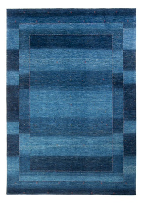 Alfombra Gabbeh - Loribaft Persa - 312 x 214 cm - azul marino