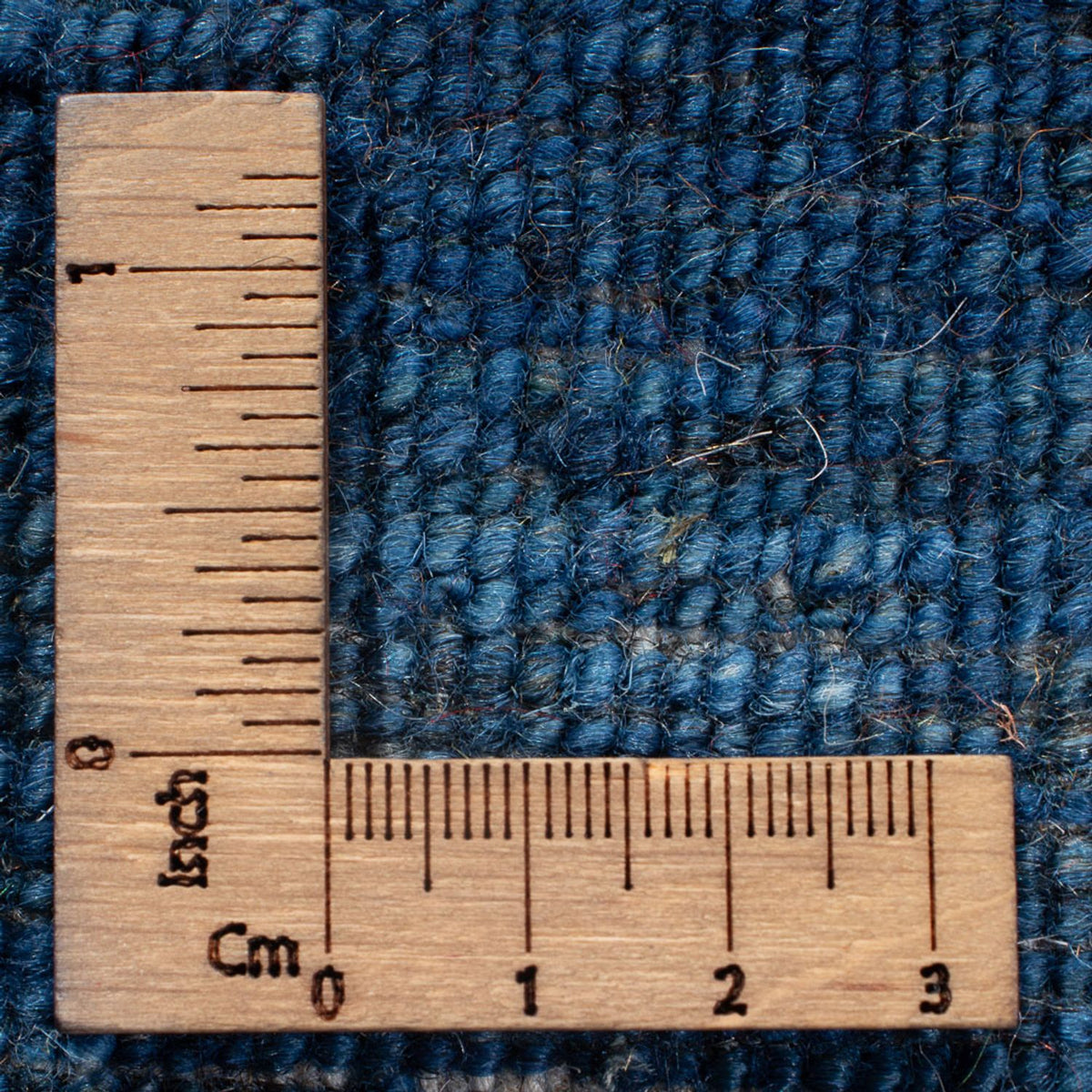 Alfombra Gabbeh - Loribaft Persa - 312 x 214 cm - azul marino