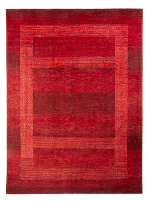 Alfombra Gabbeh - Loribaft Persa - 302 x 219 cm - rojo
