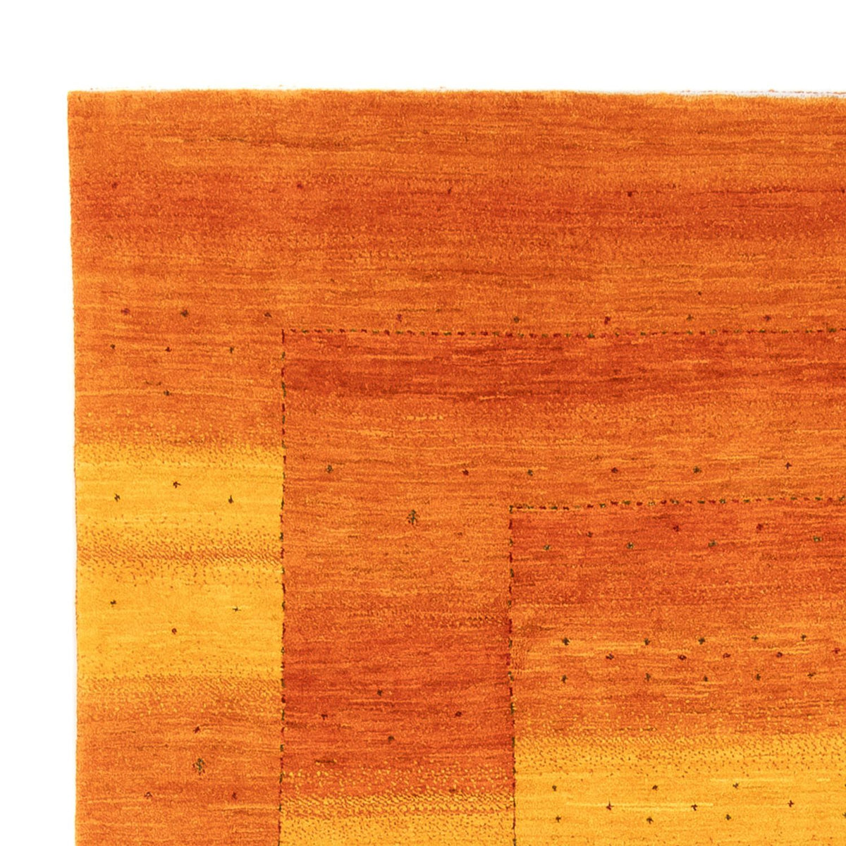 Alfombra Gabbeh - Loribaft Persa - 286 x 210 cm - naranja