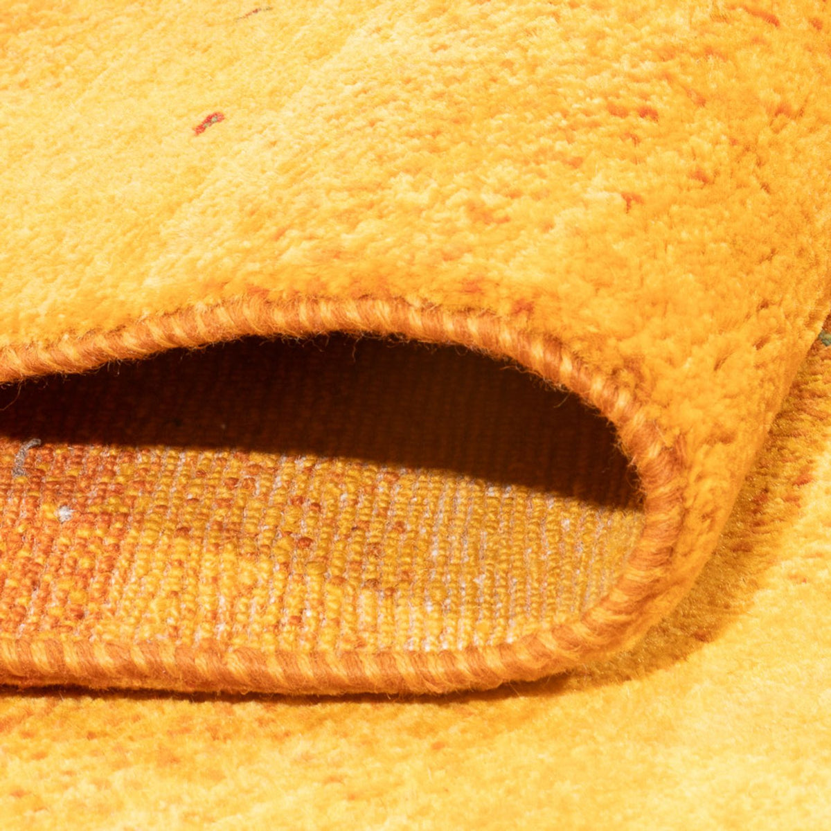 Alfombra Gabbeh - Loribaft Persa - 286 x 210 cm - naranja