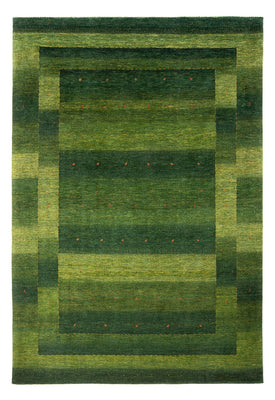 Alfombra Gabbeh - Loribaft Persa - 306 x 212 cm - verde