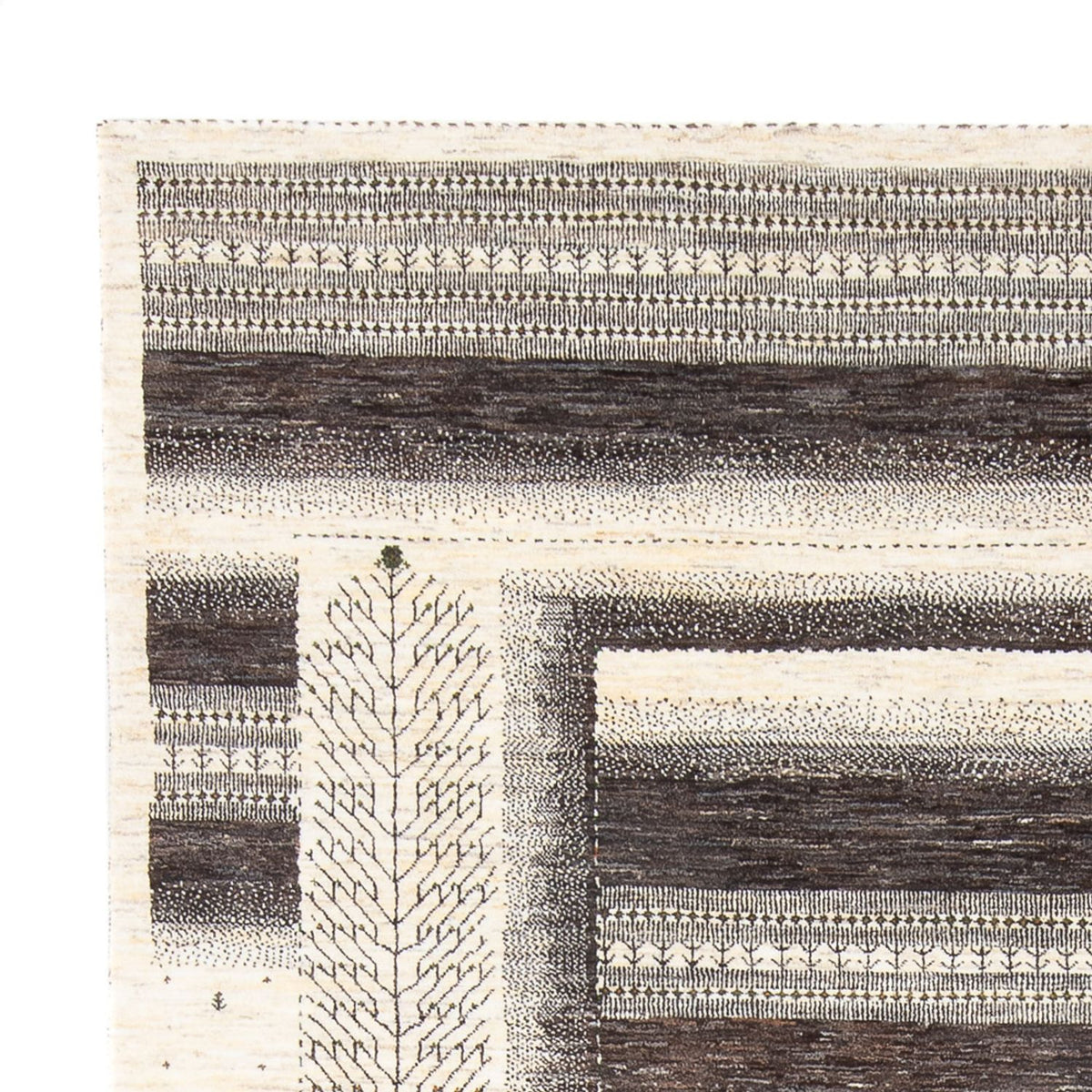 Alfombra Gabbeh - Loribaft Persa - 296 x 215 cm - multicolor