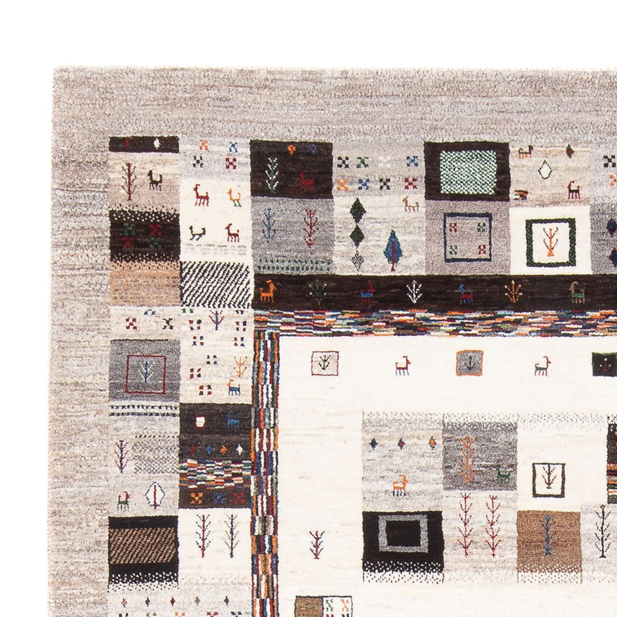 Loribaft Alfombra 201x278cm - Perserteppich Wollteppich