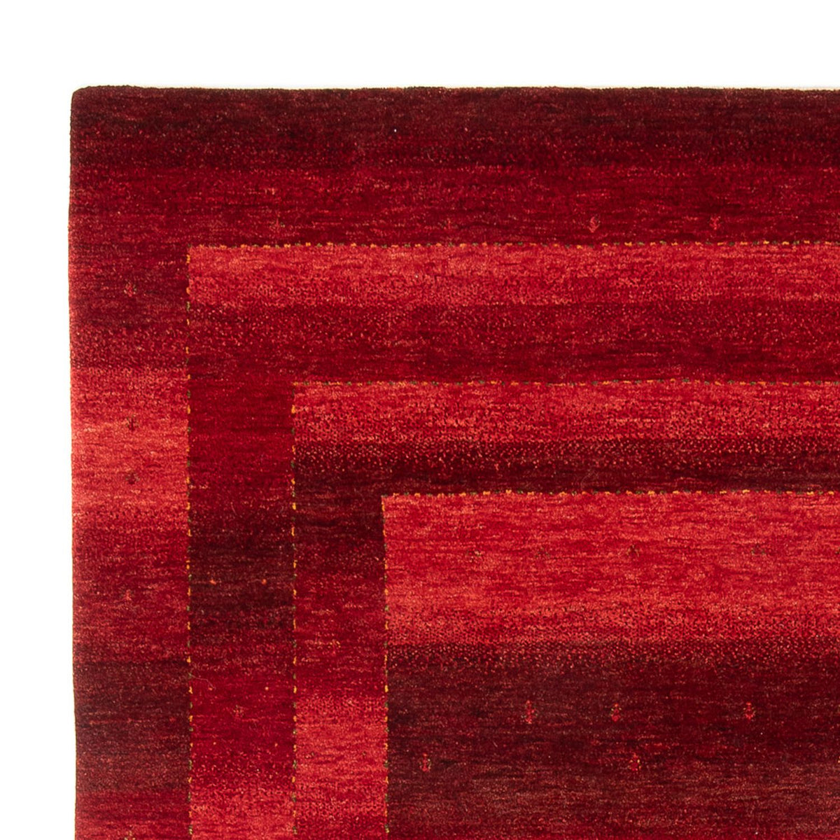 Alfombra Gabbeh - Loribaft Persa - 304 x 217 cm - rojo
