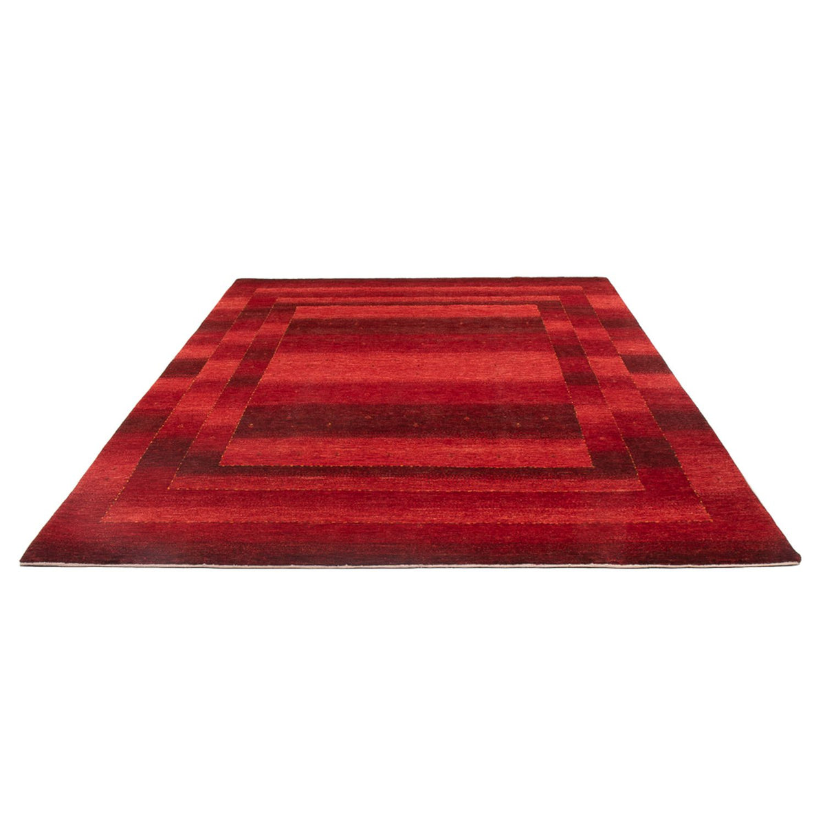 Alfombra Gabbeh - Loribaft Persa - 304 x 217 cm - rojo
