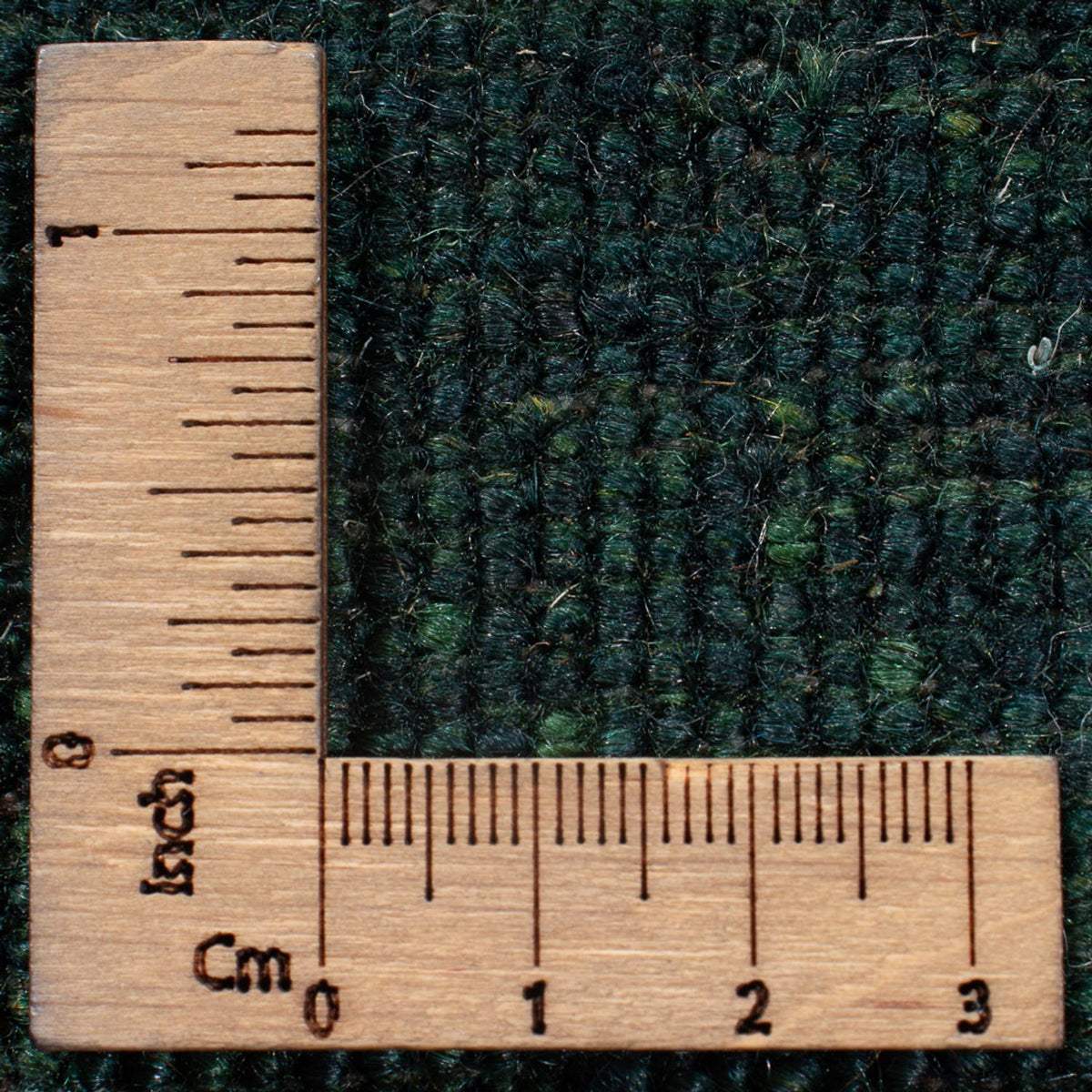 Alfombra Gabbeh - Loribaft Persa - 322 x 213 cm - verde oscuro