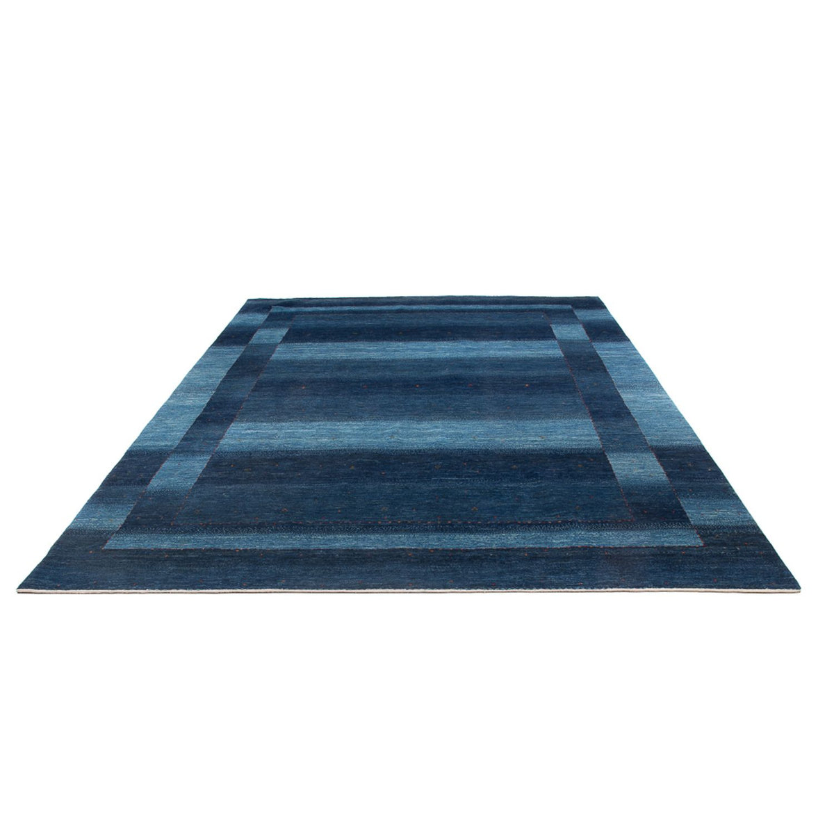 Alfombra Gabbeh - Loribaft Persa - 331 x 222 cm - azul marino