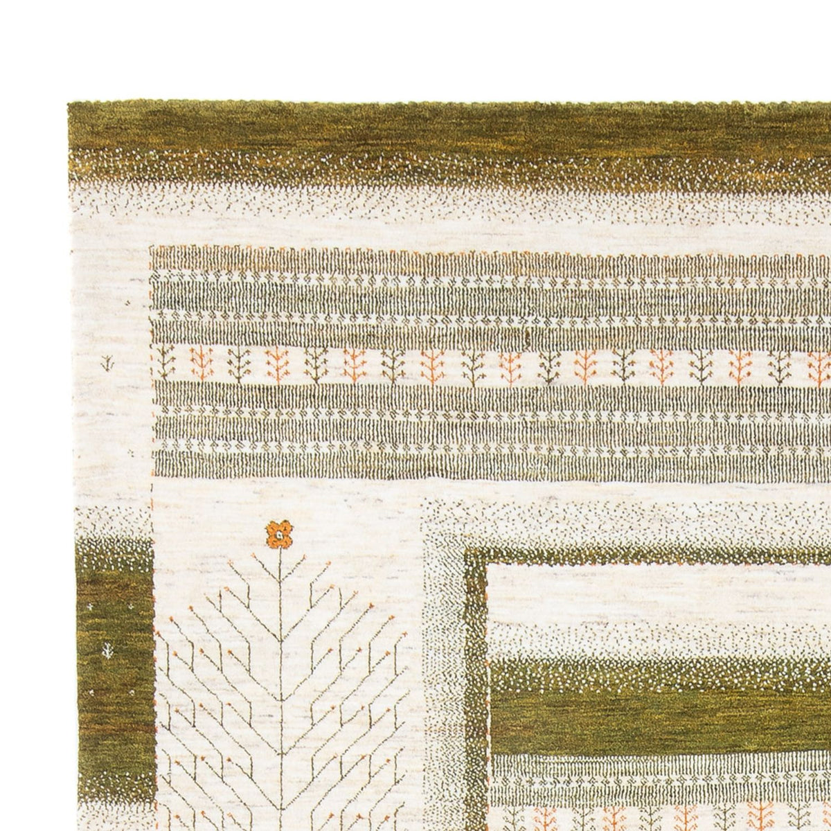 Alfombra Gabbeh - Loribaft Persa - 327 x 226 cm - multicolor