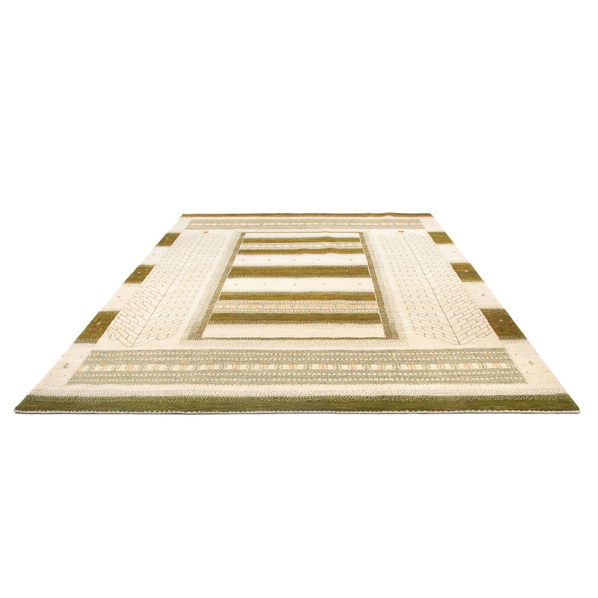 Alfombra Gabbeh - Loribaft Persa - 327 x 226 cm - multicolor