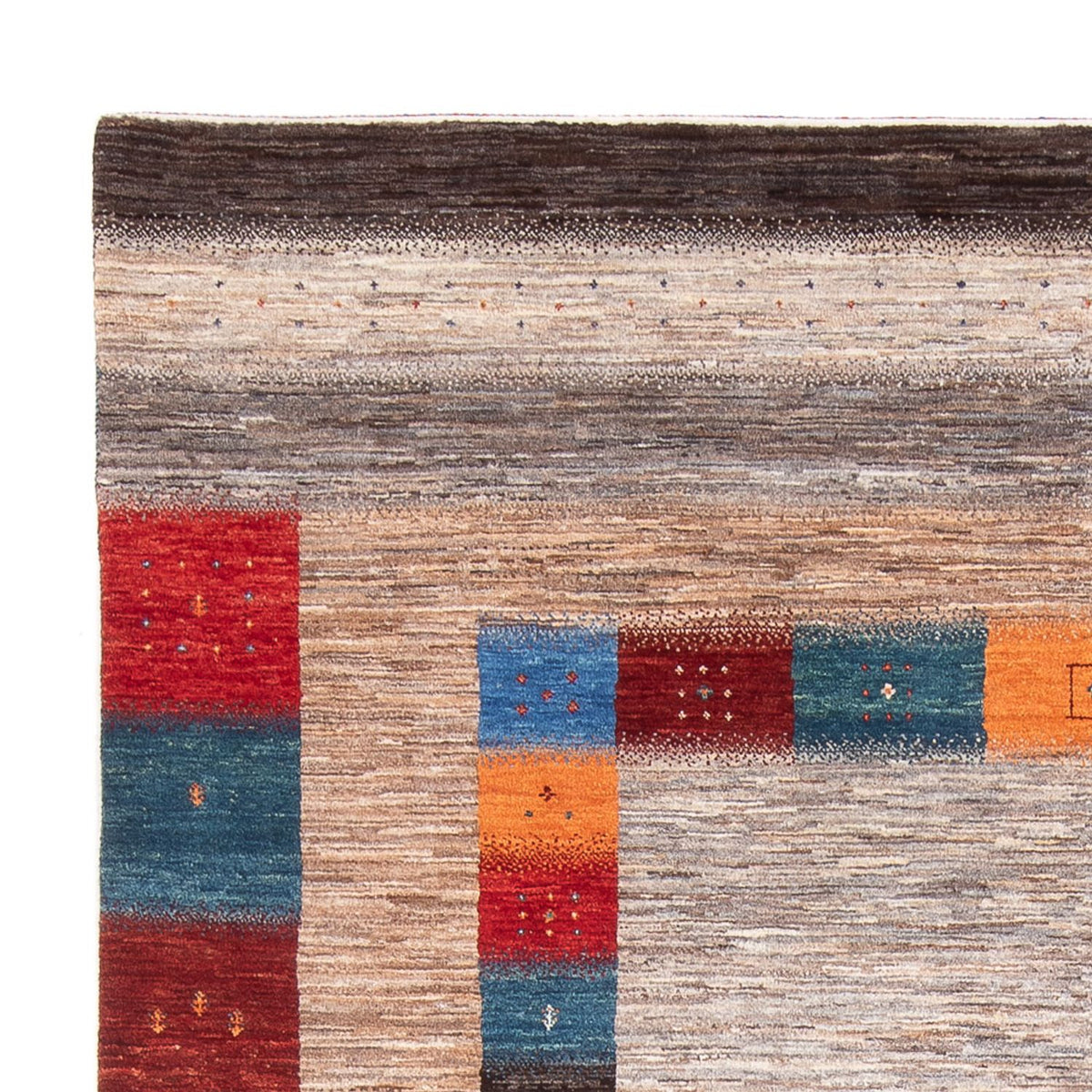 Alfombra Gabbeh - Loribaft Persa - 300 x 220 cm - multicolor