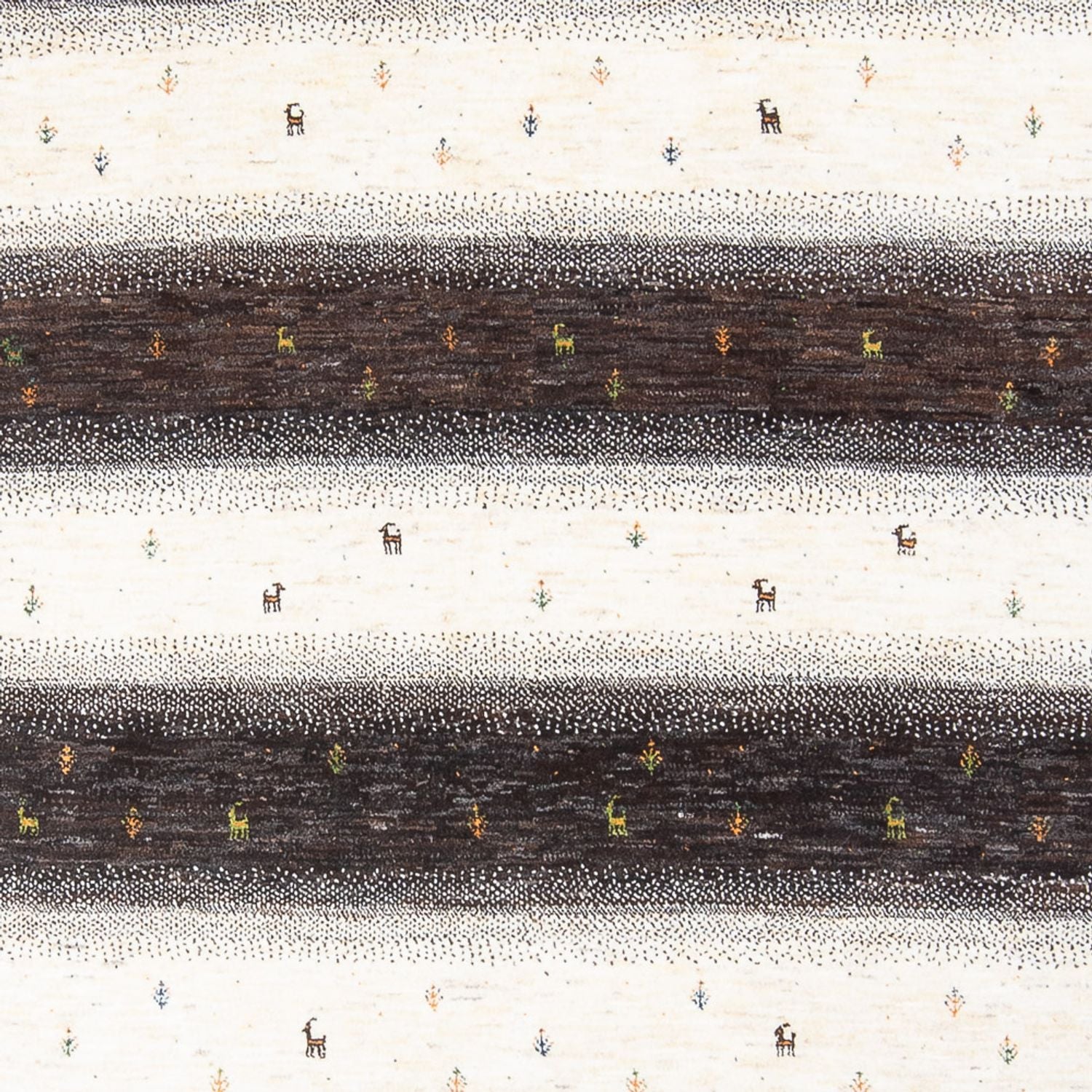 Alfombra Gabbeh - Loribaft Persa - 307 x 216 cm - multicolor
