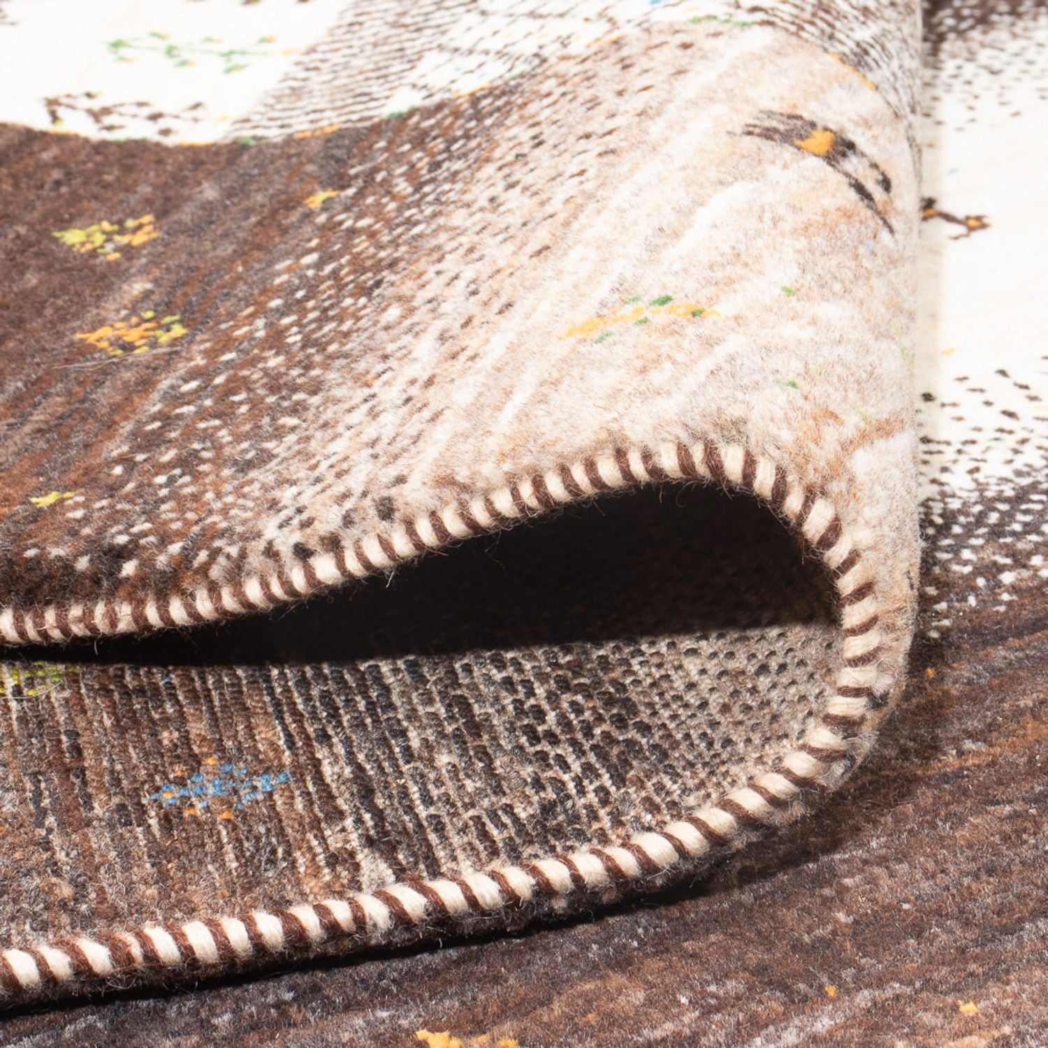 Alfombra Gabbeh - Loribaft Persa - 307 x 216 cm - multicolor