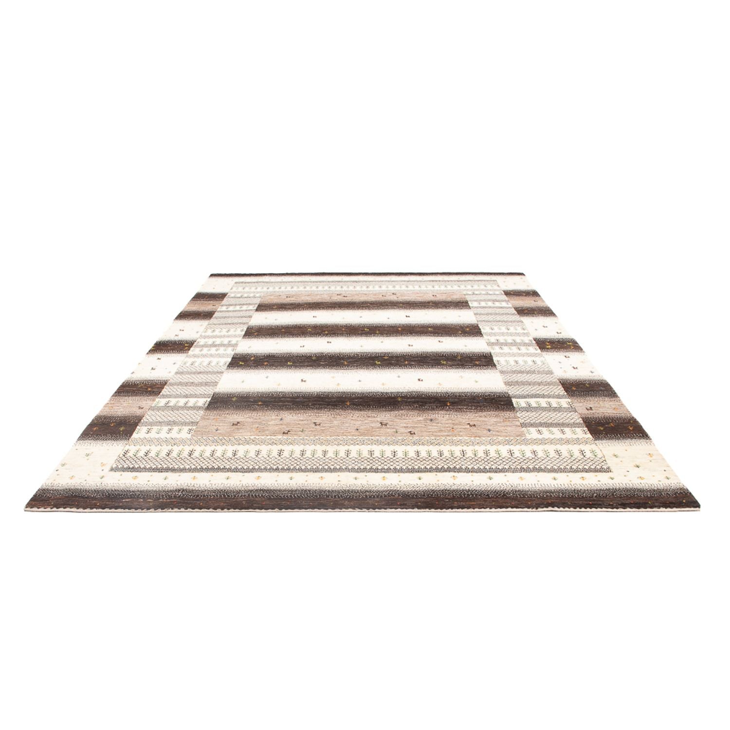 Alfombra Gabbeh - Loribaft Persa - 307 x 216 cm - multicolor