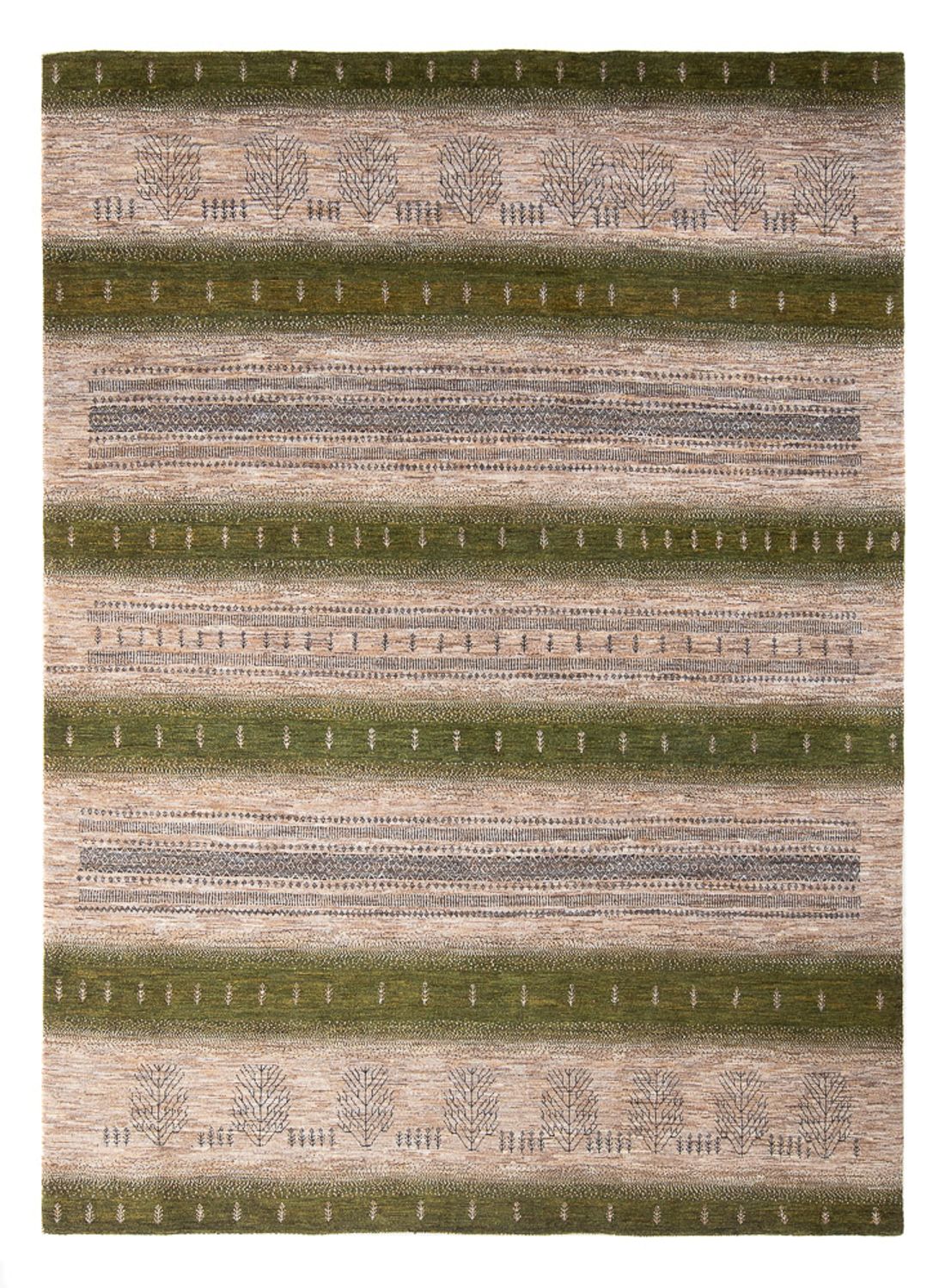 Alfombra Gabbeh - Loribaft Persa - 294 x 220 cm - multicolor