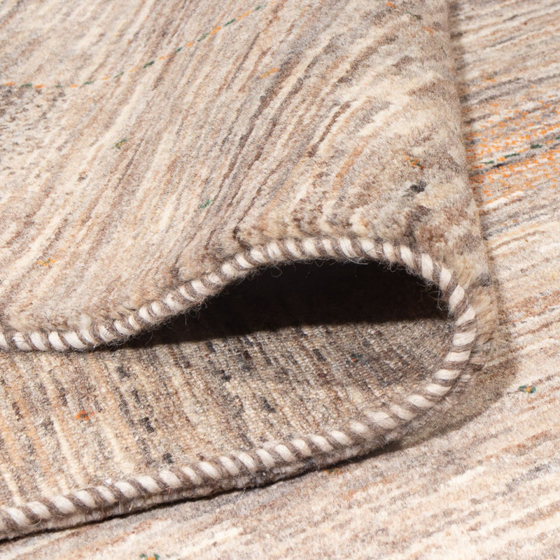 Alfombra Gabbeh - Loribaft Persa - 307 x 228 cm - beige oscuro