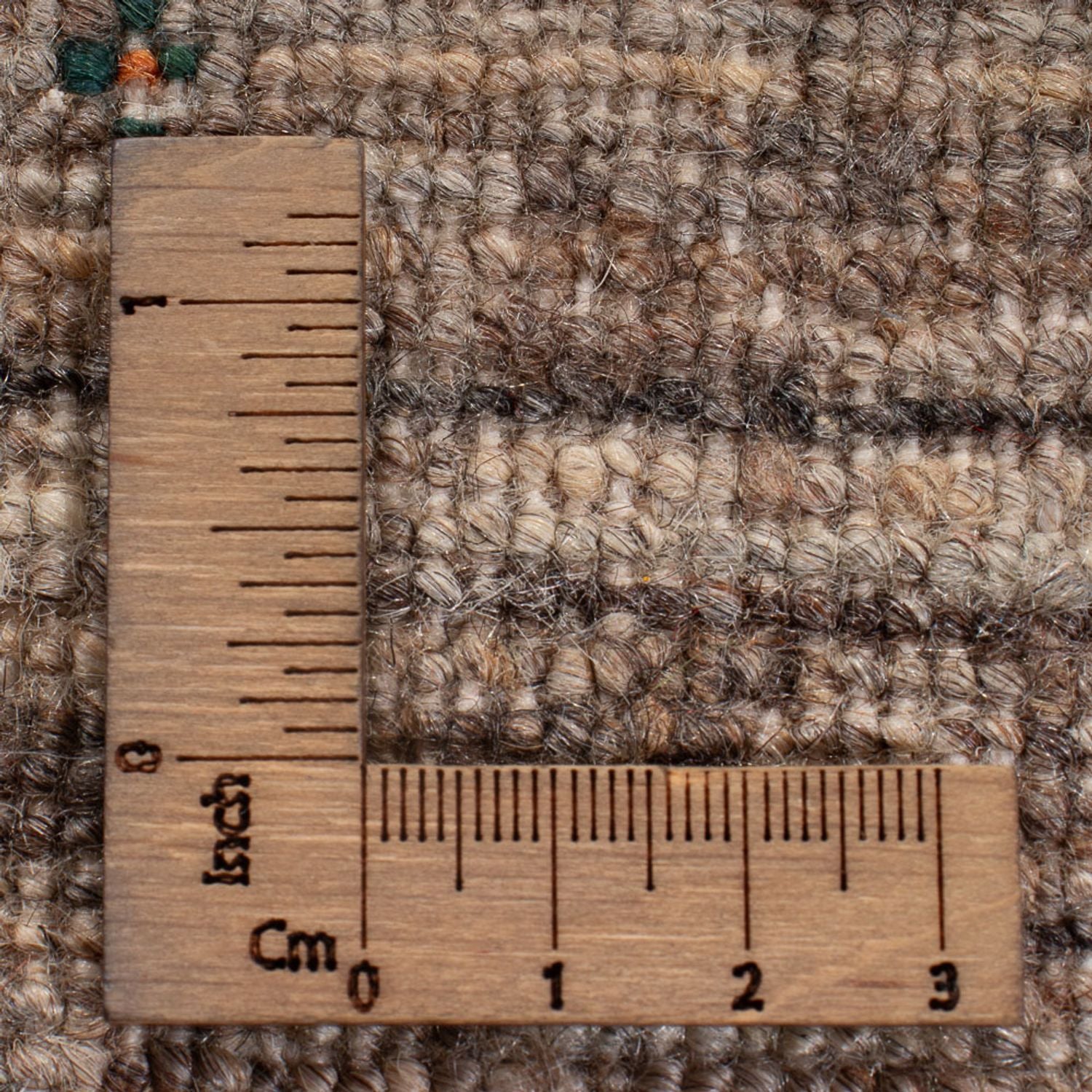 Alfombra Gabbeh - Loribaft Persa - 307 x 228 cm - beige oscuro