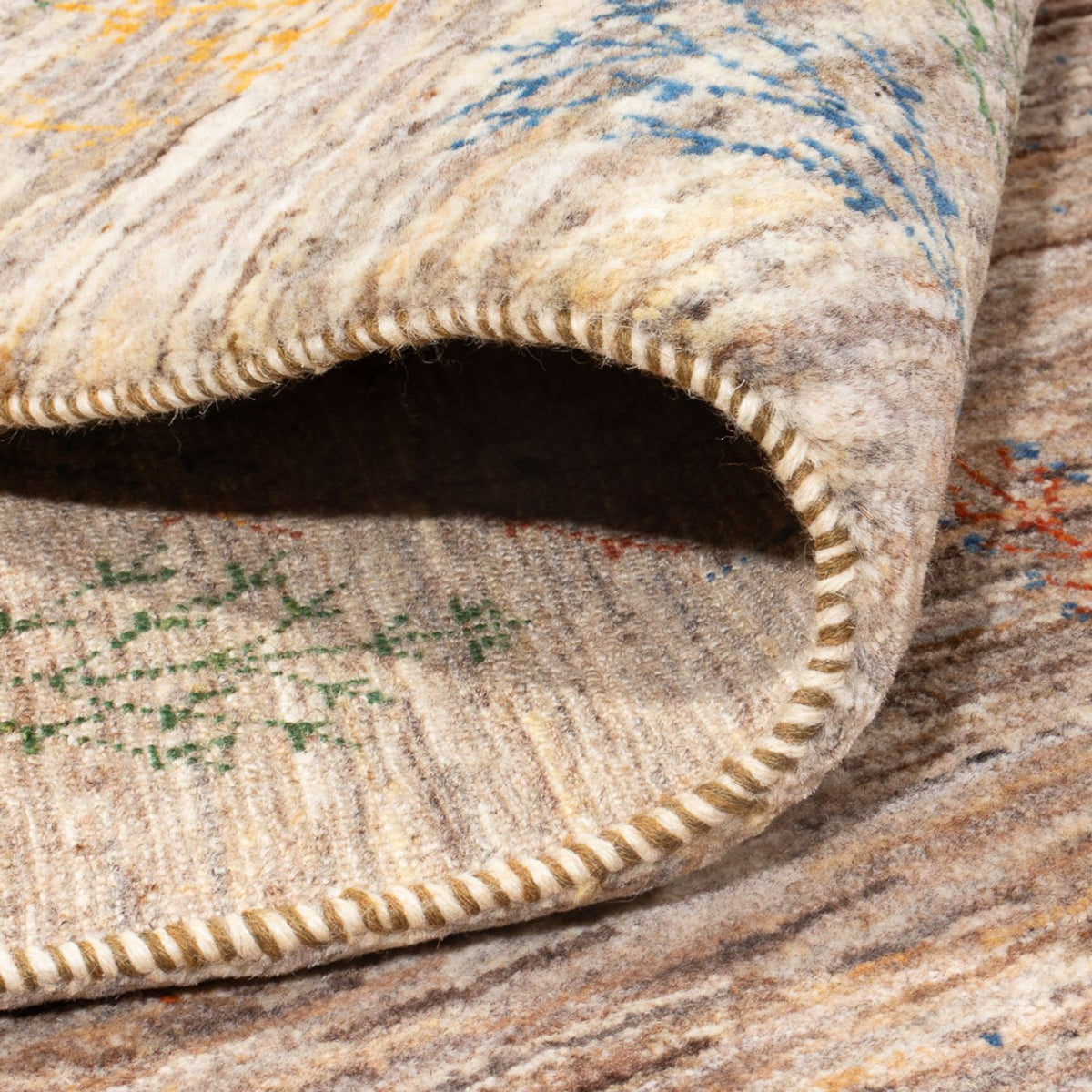 Alfombra Gabbeh - Loribaft Persa - 304 x 217 cm - multicolor