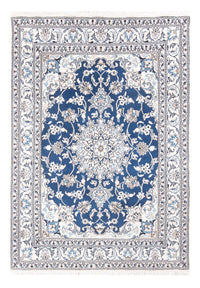 Alfombra Persa - Nain - Real - 196 x 147 cm - camello oscuro