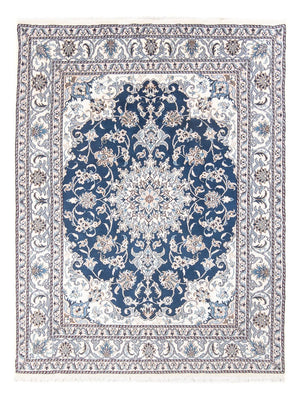 Alfombra Persa - Nain - Real - 197 x 147 cm - azul
