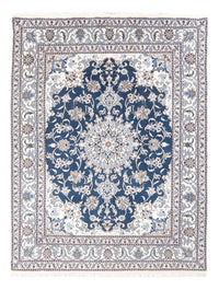 Alfombra Persa - Nain - Real - 197 x 147 cm - azul