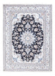Nain - 9La Alfombra 145x210cm - Alfombra persa - azul oscuro