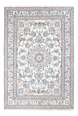 Alfombra Persa - Nain - Real - 210 x 146 cm - crema