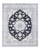 Nain - 9La Alfombra 148x195cm - Alfombra persa - azul oscuro