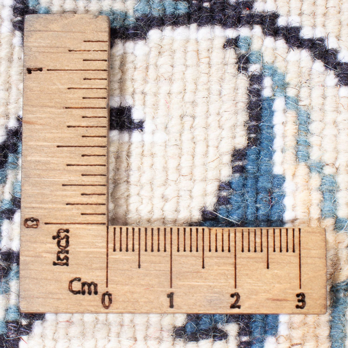 Alfombra Persa - Nain - Real - 195 x 148 cm - azul oscuro